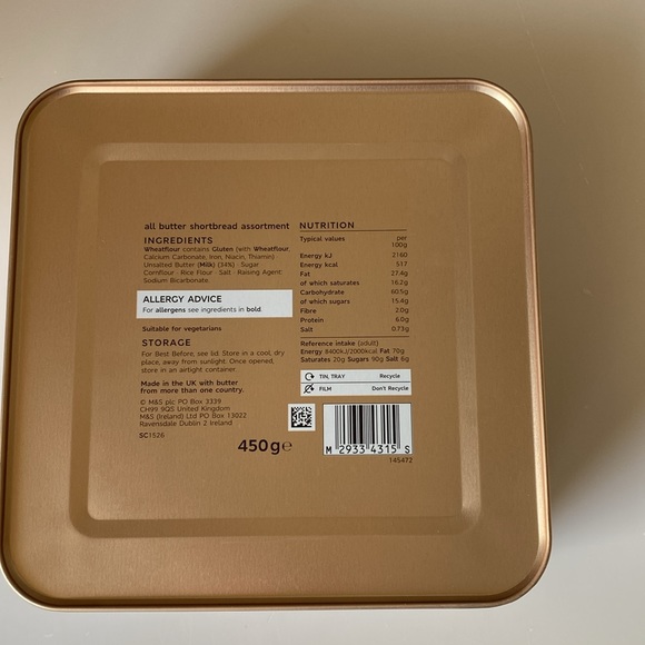 Special Edition English Empty Tin Celebrating Coronation of HM King Charles III - Picture 6 of 11